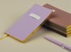 Еженедельник недатированный А6 "Total beige" с нашивкой, бежевый