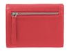 Кошелёк женский BUGATTI Linda, красный, натуральная воловья кожа, 12х3х9,5 см