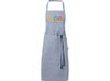 Pheebs 200 g/m2 recycled cotton apron, синий