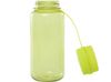 Спортивная бутылка Ryder из переработанного ПЭТ-пластика объемом 900 мл с многофункциональной крышкой, сертифицированная RCS - Лайм
