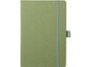 Блокнот А5 "Snow Hard" твердая обложка, 80 листов 70 гр/м2, зеленый