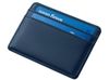 Картхолдер для двух карт и наличных денег с зажимом "Crave", темно-синий