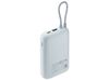 Внешний аккумулятор со встроенным кабелем Mi Power Bank 10000mAh (Integrated Cable) Ice Blue GL