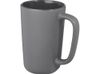 Керамическая кружка Perk объемом 480 мл, серый