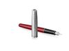 Перьевая ручка Parker Sonnet Entry Point Red Steel CT, перо: F, цвет чернил: black, в подарочной упаковке