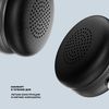 Беспроводные накладные наушники Stereo Light, BT 5.4, 300 мАч, черный, Deppa