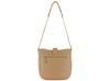 Сумка женская BUGATTI Elsa, песочного цвета, воловья кожа/полиэстер, 29х8х27 см