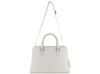 Сумка женская BUGATTI Elsa, белая, воловья кожа/полиэстер, 32х13х22 см