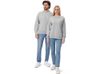 Свитшот оверсайз с рукавом реглан «Belgrade», унисекс, серый меланж