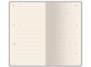 Еженедельник недатированный А6 "Total beige" с нашивкой, бежевый