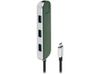 Хаб USB Rombica Type-C Chronos Green (Р)
