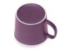 Матовая кружка Nancy 360 мл цветная снаружи, белая внутри, фиолетовый