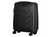 Чемодан WENGER Prymo, чёрный, малый, 40х55х20 см, 36 л, ABS+PC