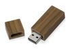 Флеш-карта USB 2.0 16 Gb «Woody» с магнитным колпачком, темное дерево