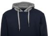 Толстовка с капюшоном "Amsterdam" мужская, темно-синий/серый меланж