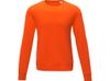 Мужской свитер Zenon с круглым вырезом, оранжевый