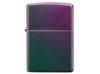 Зажигалка ZIPPO Classic с покрытием Iridescent, латунь/сталь, фиолетовая, матовая, 38x13x57 мм