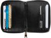 Картхолдер на молнии для 8 пластиковых карт с RFID защитой "Fabrizio", черный