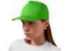 Бейсболка "Mix" 5-ти панельная 180 гр, зеленое яблоко