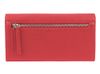 Кошелёк женский BUGATTI Linda, красный, натуральная воловья кожа, 19х3х10 см