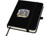 Блокнот Spectrum Plus формата A6 в твердой обложке - сплошной черный