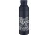 Illuminate бутылка для воды объемом 650 мл из переработанной нержавеющей стали RCS с двойными стенками и набором из 3 крышек - Синий Navy