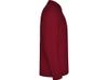 Рубашка поло "Estrella" мужская с длинным рукавом, гранатовый