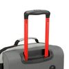 Сумка на колесах TORBER РИТМ, серый, полиэстер 900D с PU покрытием, 49 x 35,5 x 26 см, 35 л