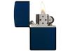 Зажигалка ZIPPO Classic с покрытием Navy Matte, латунь/сталь, синяя, матовая, 38x13x57 мм