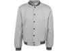 Бомбер «Oxford», серый меланж, унисекс