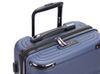 Чемодан TORBER Onego, синий, ABS-пластик, 59,5 х 39,5 х 24 см, 46 л