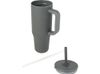 Brady термостакан с силиконовой трубочкой, 900 мл, сертифицированный согласно RCS- Серый