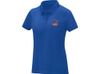 Женская стильная футболка поло с короткими рукавами Deimos, синий