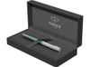 Шариковая ручка Parker Sonnet Essentials Green SB Steel CT, цвет чернил black, перо: M, в подарочной упаковке.