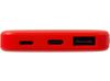 Внешний аккумулятор «Simp», 5000 мАч, красный