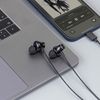 Стереогарнитура Stereo Aura ANC, USB-C, черный, Deppa