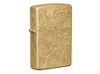 Зажигалка ZIPPO Classic с покрытием Tumbled Brass, латунь/сталь, золотистая, матовая, 38x13x57 мм