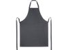 Фартук Andrea плотностью 240 г/м² с регулируемой завязкой на шее - Темно-серый
