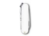 Нож-брелок VICTORINOX Classic SD Colors "Falling Snow", 58 мм, 7 функций, белый