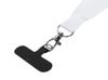 Ланъярд 2,5 см под сублимацию с карабином и узким держателем для телефона из ПЭ