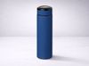 Вакуумный термос "Vacuum Flask C1", soft touch, 420мл, темно-синий