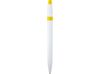 Unica шариковая ручка из переработанной пластмассы - Желтый (черные чернила)