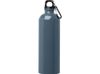 Одностенная бутылка для воды с карабином Oregon, изготовленная из нержавеющей стали, сертифицированной по стандарту RCS, объемом 750 мл - Hale Blue