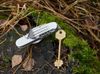 Нож перочинный Stinger, 109 мм, 8 функций, материал рукояти: нержавеющая сталь (серебристый)