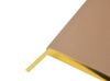 Ежедневник недатированный А5 "Total beige" с нашивкой, бежевый