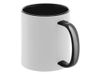 Керамическая кружка со стеклянной ручкой для сублимации "Charm", черный