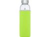Спортивная бутылка Bodhi из стекла объемом 500 мл, зеленый лайм