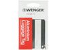 Бирка для багажа WENGER, черная, алюминий, 8 x 0,3 x 4 см