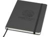 Holm блокнот формата А5 из каменной бумаги с линованными страницами - сплошной черный