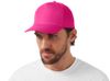 Бейсболка "Poly" 5-ти панельная 120гр, фуксия